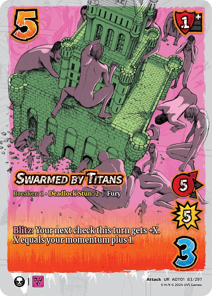 Image for Swarmed by Titans (Attack on Titan: Battle for Humanity) (83/297) - UniVersus