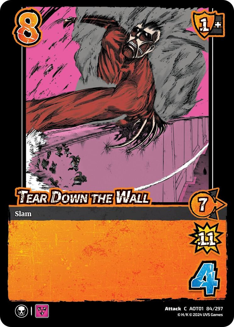 Image for Tear Down the Wall (Attack on Titan: Battle for Humanity) (84/297) - UniVersus