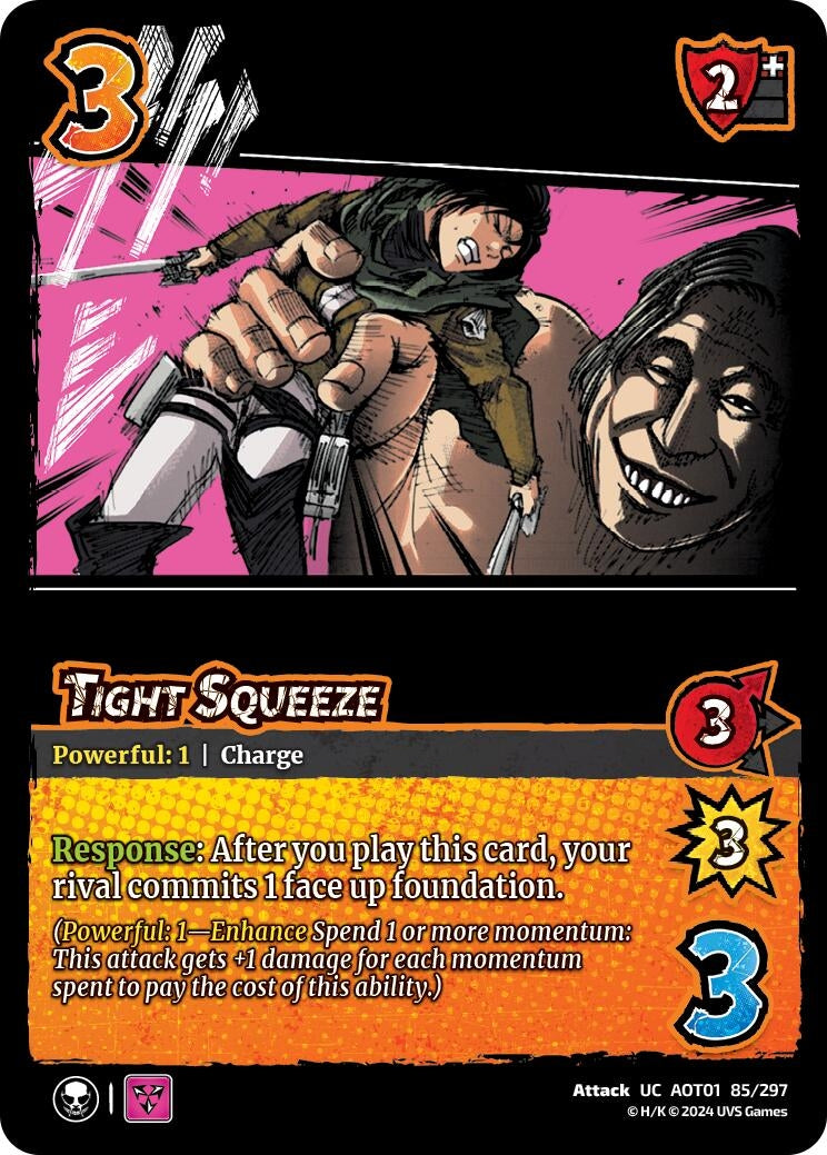 Image for Tight Squeeze (Attack on Titan: Battle for Humanity) (85/297) - UniVersus