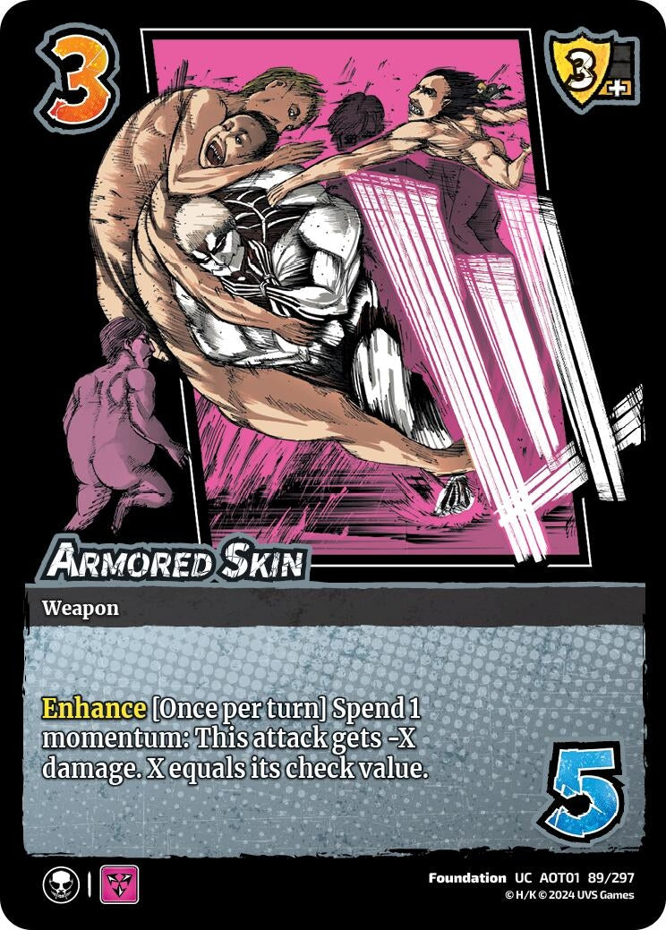 Image for Armored Skin (Attack on Titan: Battle for Humanity) (89/297) - UniVersus