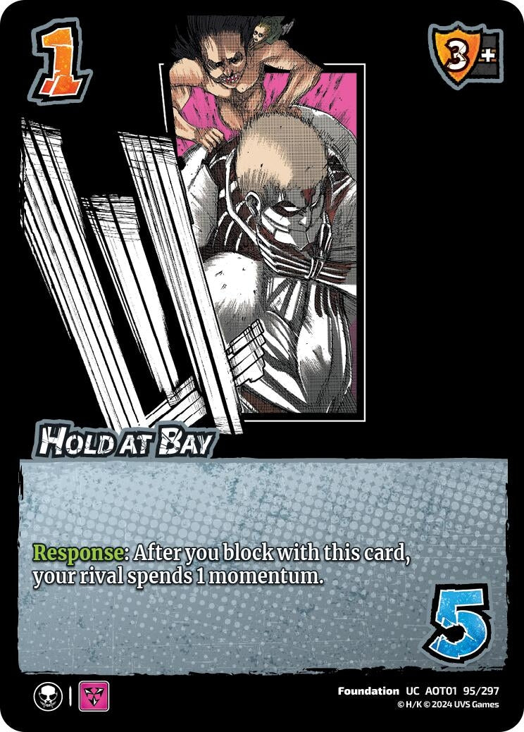 Image for Hold at Bay (Attack on Titan: Battle for Humanity) (95/297) - UniVersus