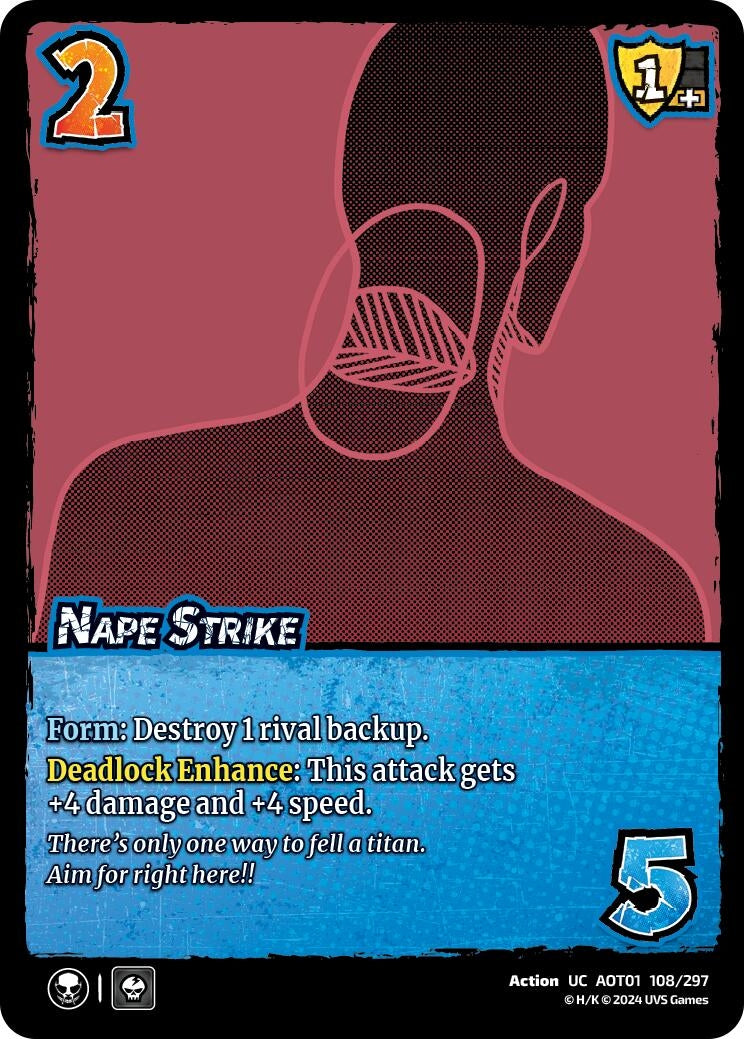 Image for Nape Strike (Attack on Titan: Battle for Humanity) (108/297) - UniVersus