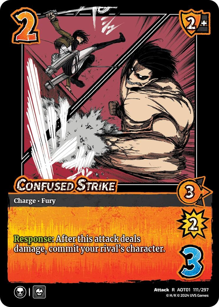Image for Confused Strike (Attack on Titan: Battle for Humanity) (111/297) - UniVersus