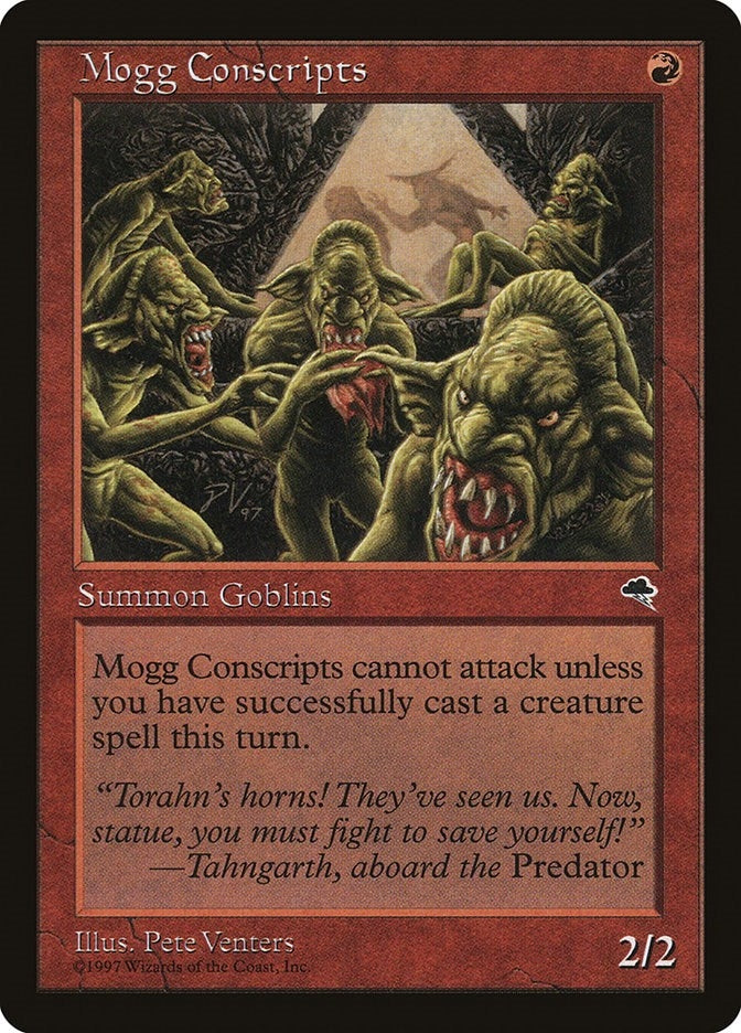 Image for Mogg Conscripts (Tempest) (189) - Magic: The Gathering