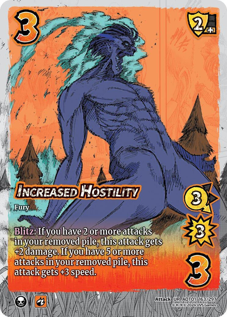 Image for Increased Hostility (Attack on Titan: Battle for Humanity) (163/297) - UniVersus