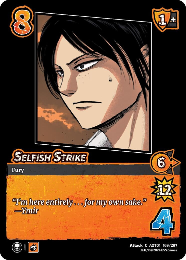 Image for Selfish Strike (Attack on Titan: Battle for Humanity) (169/297) - UniVersus