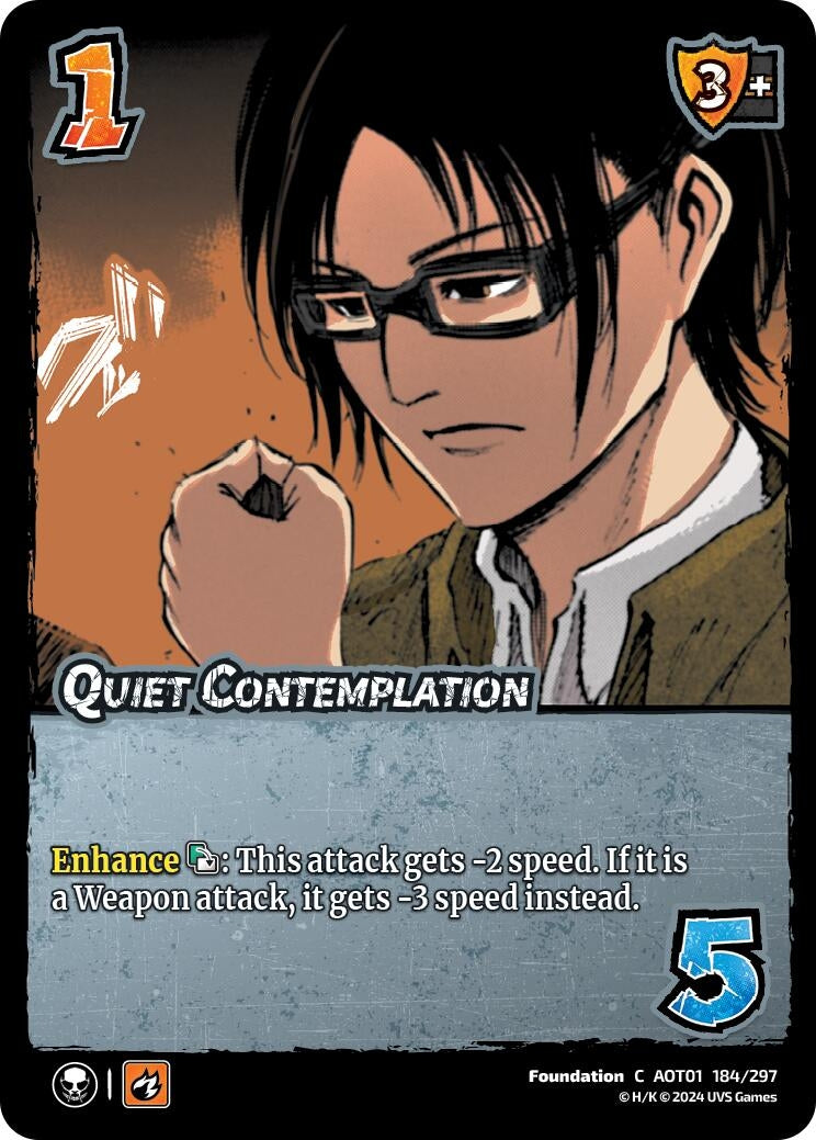Image for Quiet Contemplation (Attack on Titan: Battle for Humanity) (184/297) - UniVersus