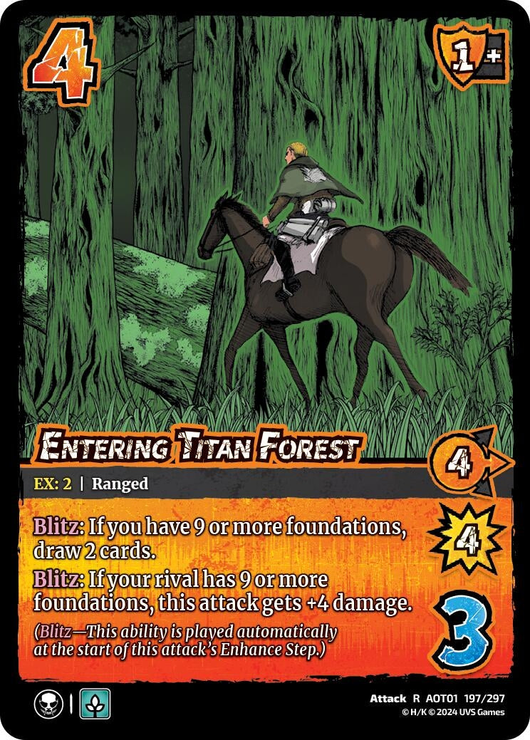 Image for Entering Titan Forest (Attack on Titan: Battle for Humanity) (197/297) - UniVersus