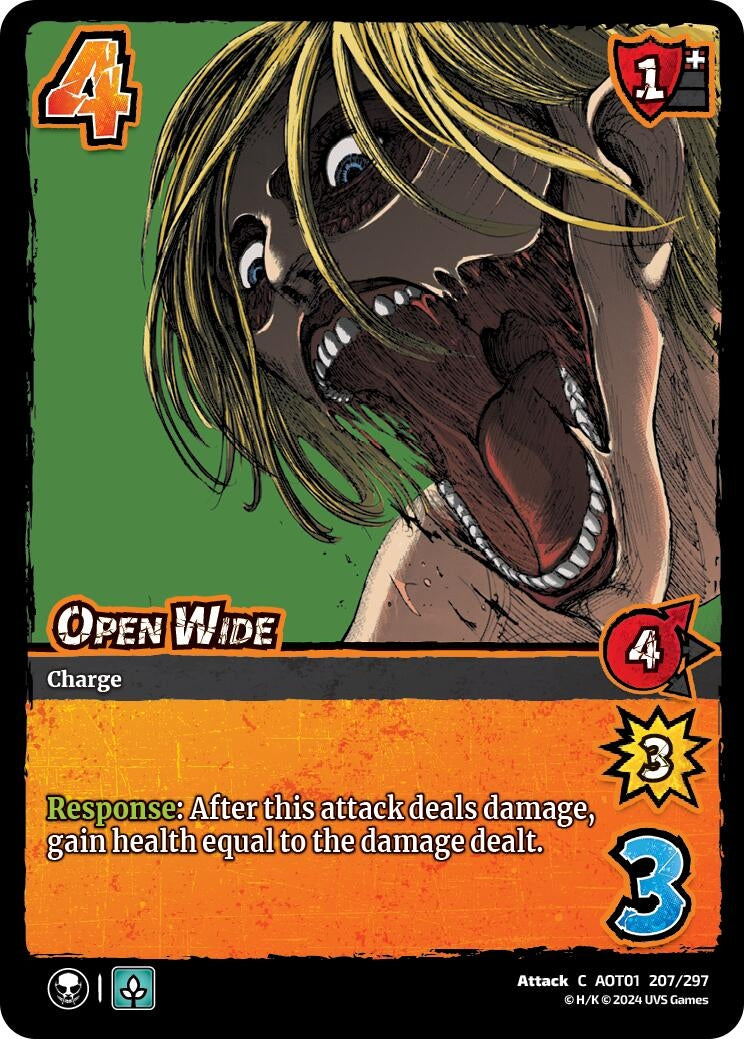 Image for Open Wide (Attack on Titan: Battle for Humanity) (207/297) - UniVersus