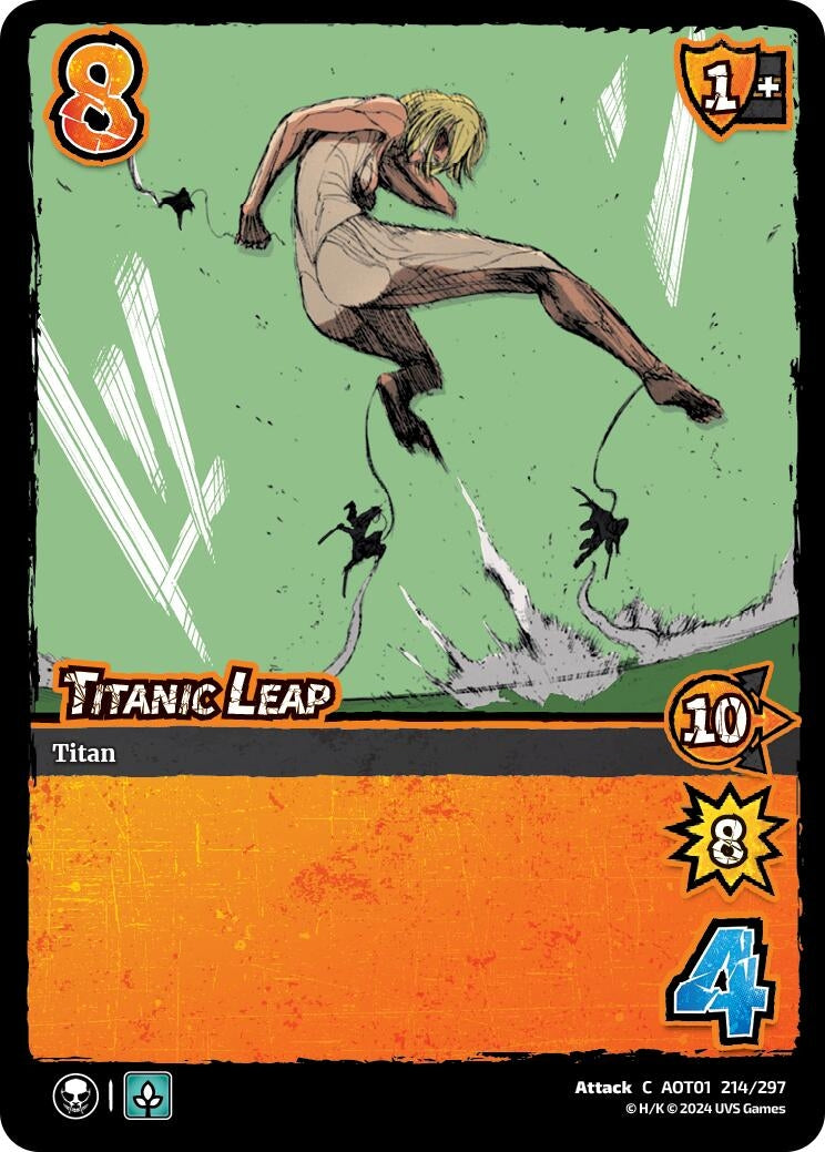 Image for Titanic Leap (Attack on Titan: Battle for Humanity) (214/297) - UniVersus