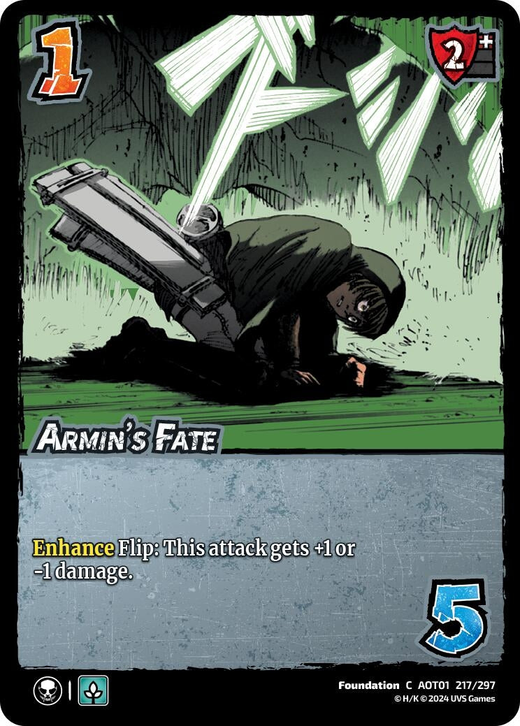 Image for Armin's Fate (Attack on Titan: Battle for Humanity) (217/297) - UniVersus