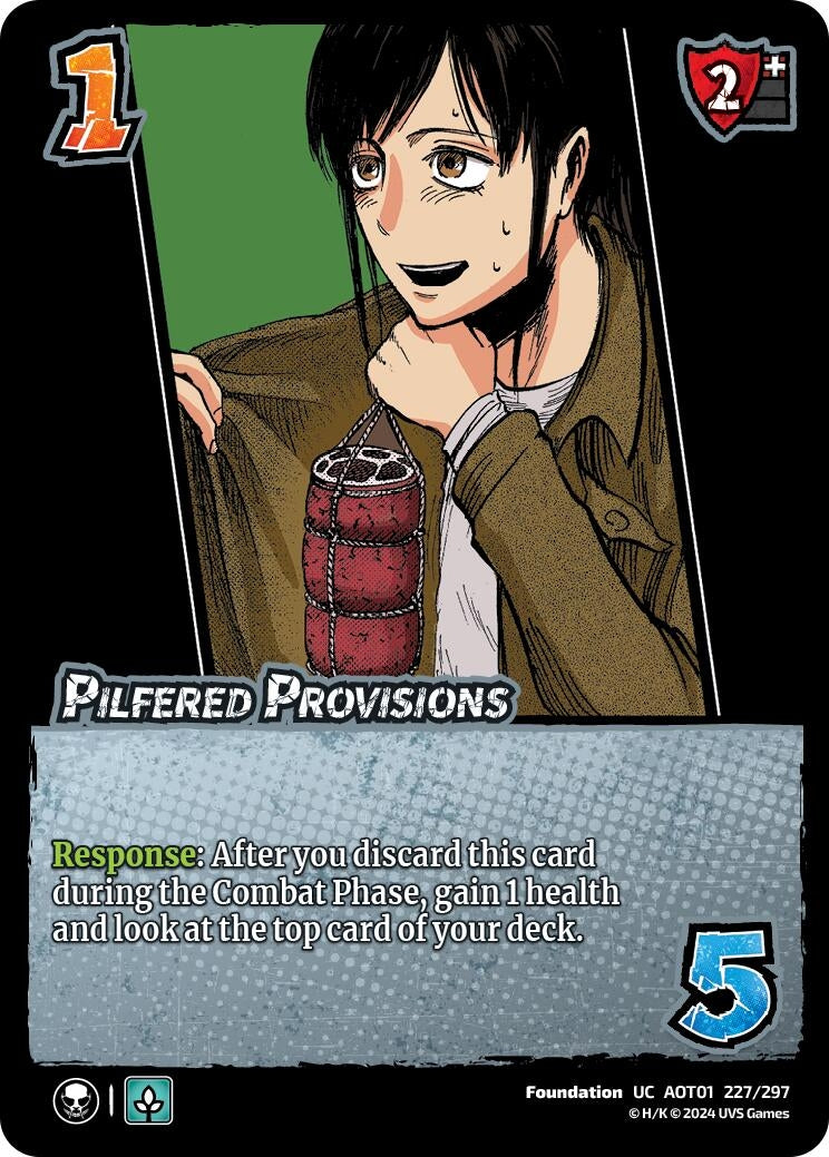 Image for Pilfered Provisions (Attack on Titan: Battle for Humanity) (227/297) - UniVersus