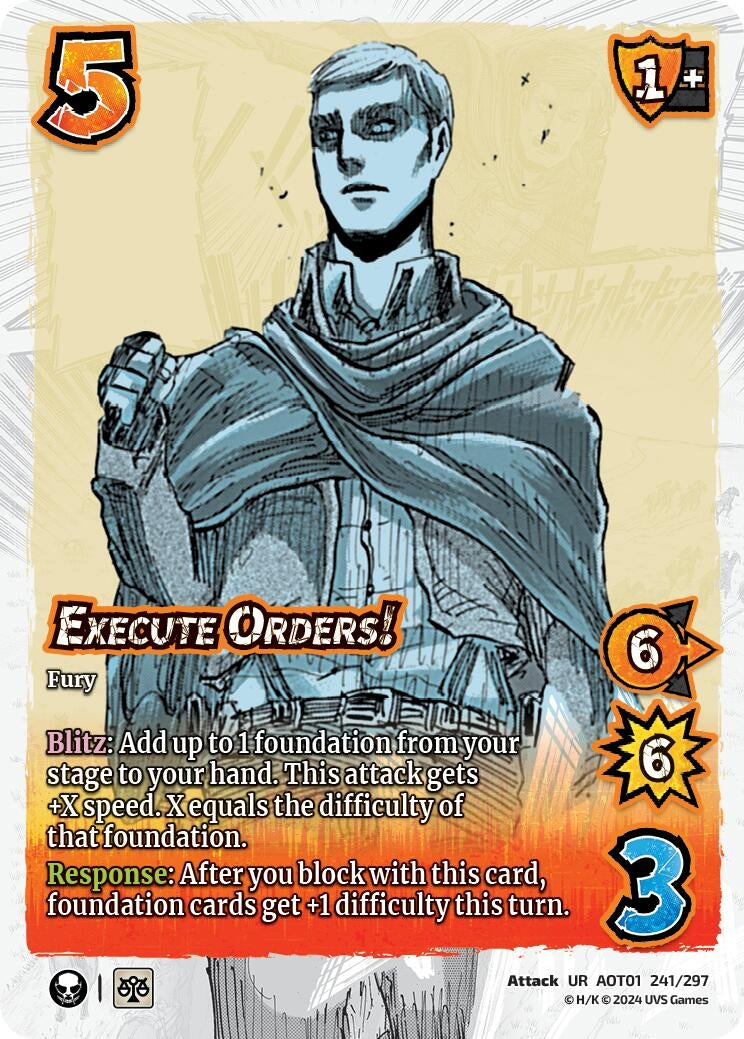 Image for Execute Orders! (Attack on Titan: Battle for Humanity) (241/297) - UniVersus