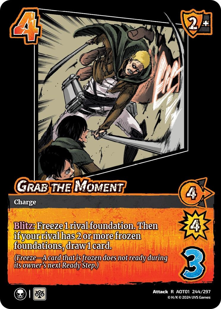 Image for Grab the Moment (Attack on Titan: Battle for Humanity) (244/297) - UniVersus