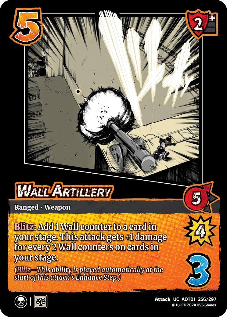 Image for Wall Artillery (Attack on Titan: Battle for Humanity) (256/297) - UniVersus