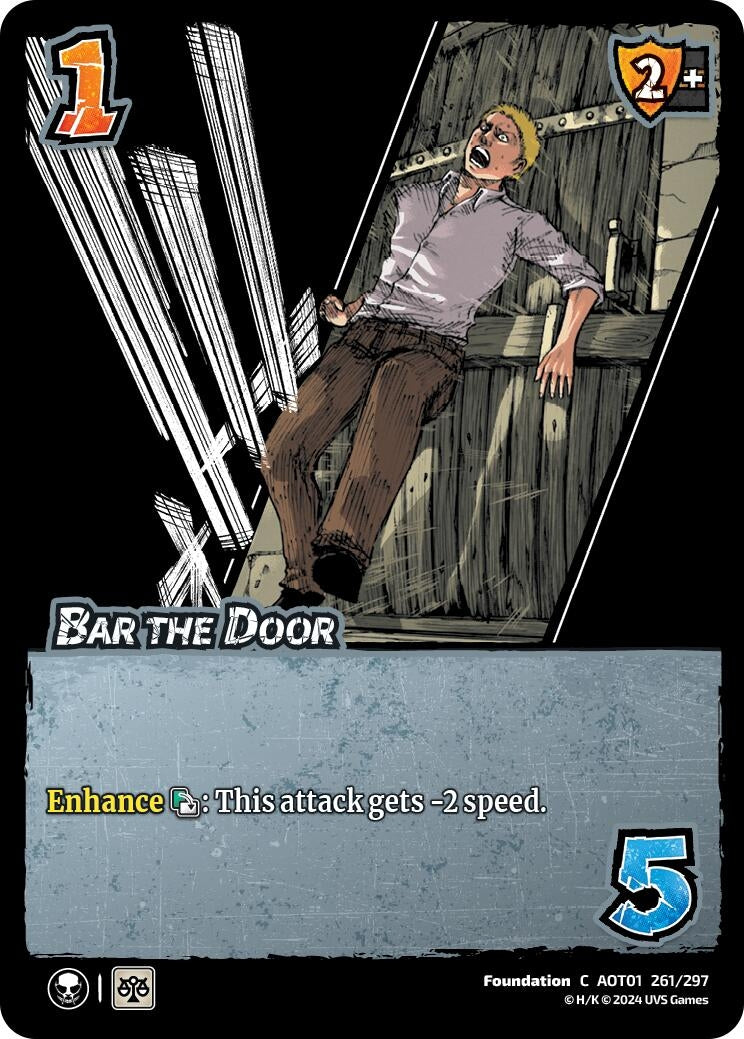 Image for Bar the Door (Attack on Titan: Battle for Humanity) (261/297) - UniVersus