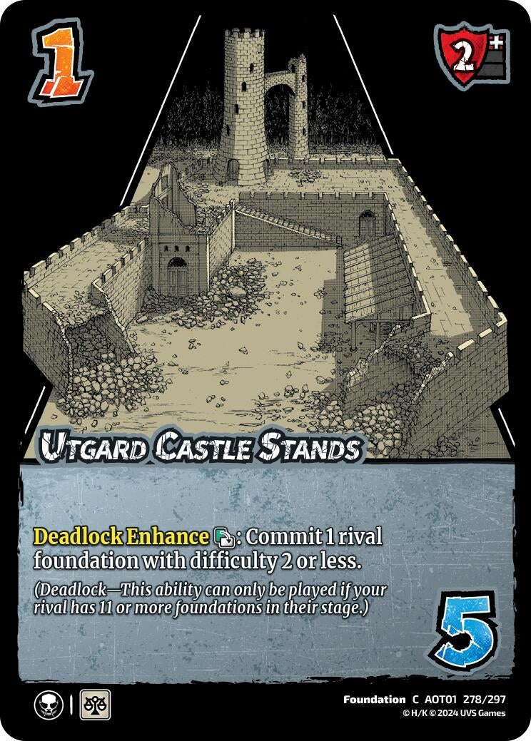 Image for Utgard Castle Stands (Attack on Titan: Battle for Humanity) (278/297) - UniVersus