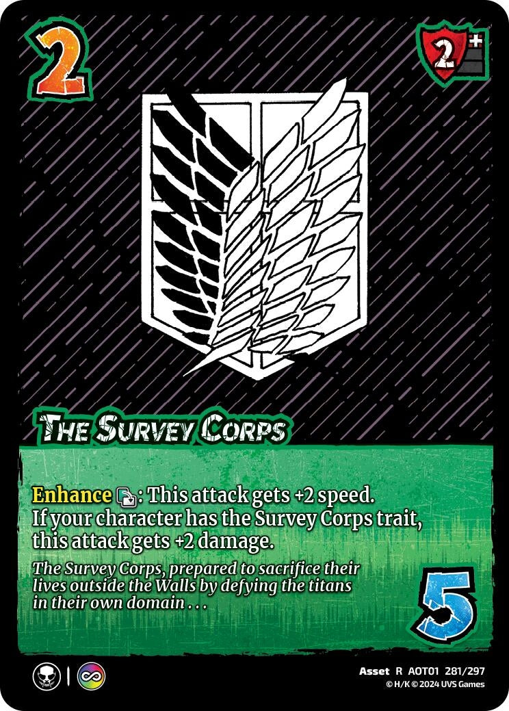 Image for The Survey Corps (Attack on Titan: Battle for Humanity) (281/297) - UniVersus