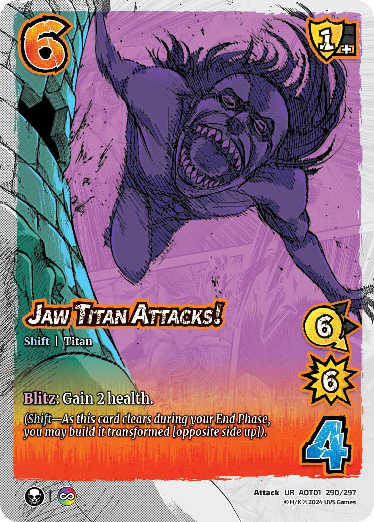 Image for Jaw Titan Attacks! // The Jaw Titan (Attack on Titan: Battle for Humanity) (290/297) - UniVersus
