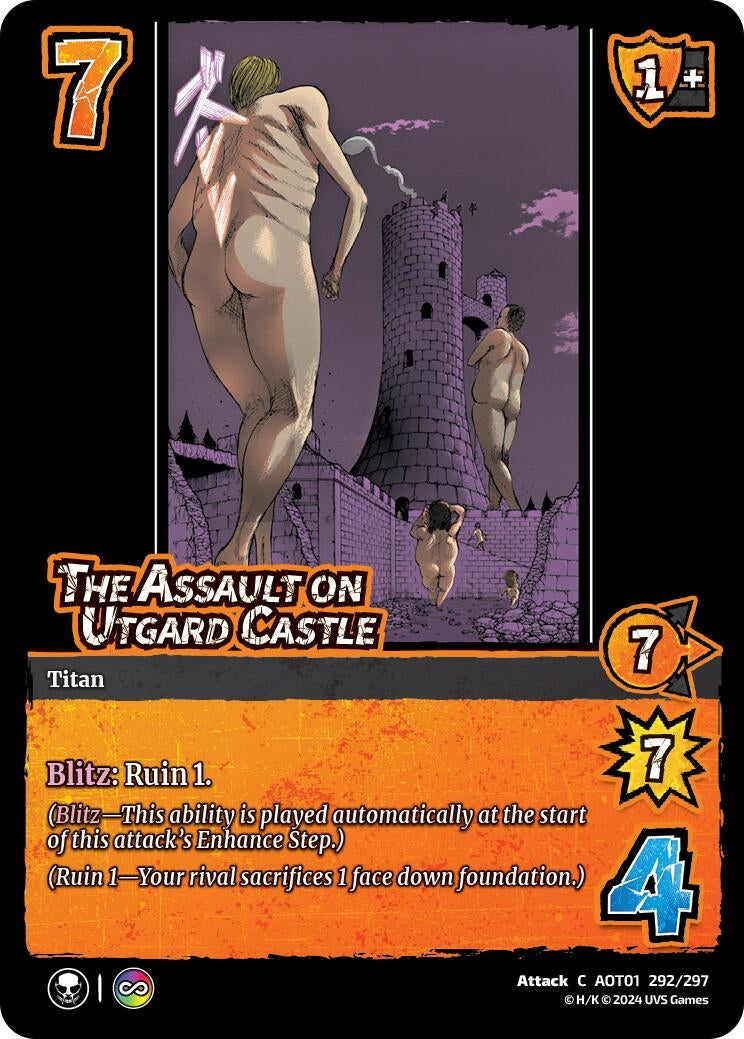 Image for The Assault on Utgard Castle (Attack on Titan: Battle for Humanity) (292/297) - UniVersus