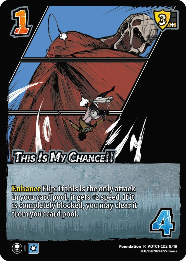Image for This Is My Chance!! (CD2) (Attack on Titan: Battle for Humanity) (CD2 9/19) - UniVersus