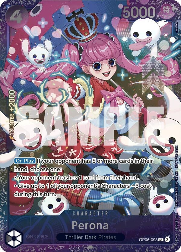 Image for Perona (Treasure Cup 2024) (One Piece Promotion Cards) (OP06-093) - One Piece Card Game