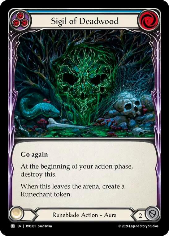 Image for Sigil of Deadwood (Rosetta) (ROS161) - Flesh and Blood TCG