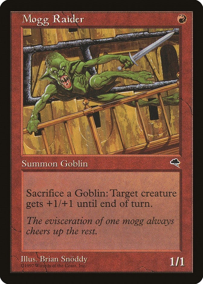 Image for Mogg Raider (Tempest) (191) - Magic: The Gathering
