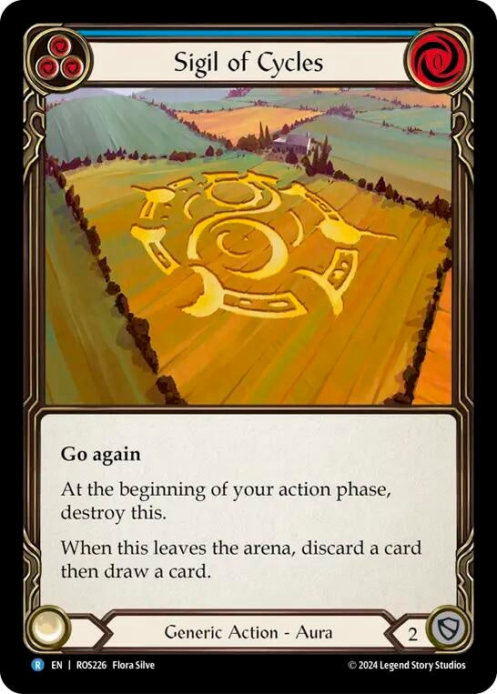 Image for Sigil of Cycles (Rosetta) (ROS226) - Flesh and Blood TCG
