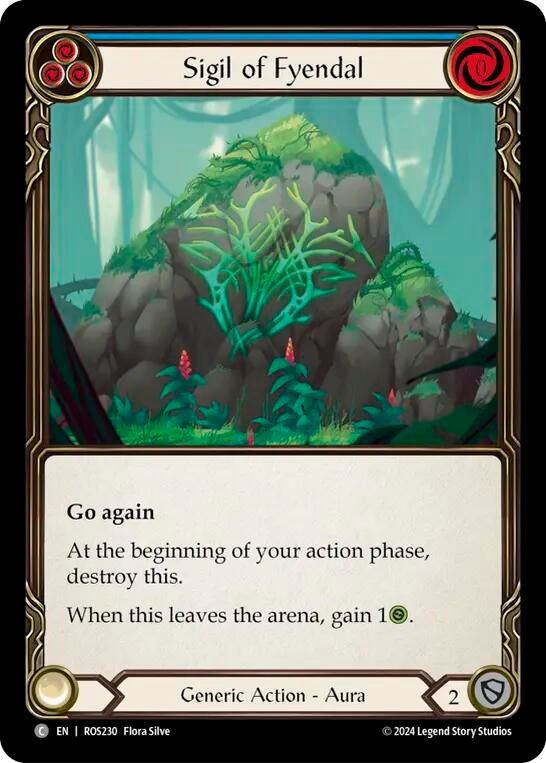 Image for Sigil of Fyendal (Rosetta) (ROS230) - Flesh and Blood TCG
