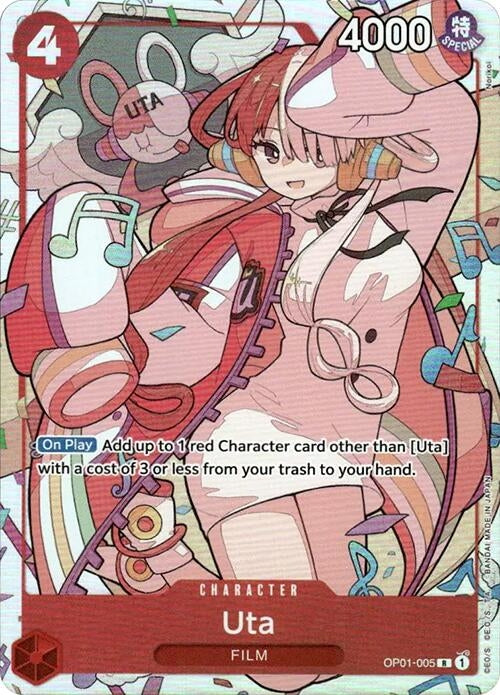 Image for Uta - OP01-005 (Premium Card Collection -Uta-) (One Piece Promotion Cards) (OP01-005) - One Piece Card Game