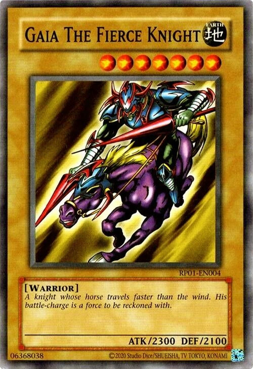 Image for Gaia The Fierce Knight (Retro Pack (2020 Date Reprint)) (RP01-EN004) - YuGiOh