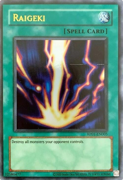 Image for Raigeki (Retro Pack (2020 Date Reprint)) (RP01-EN005) - YuGiOh