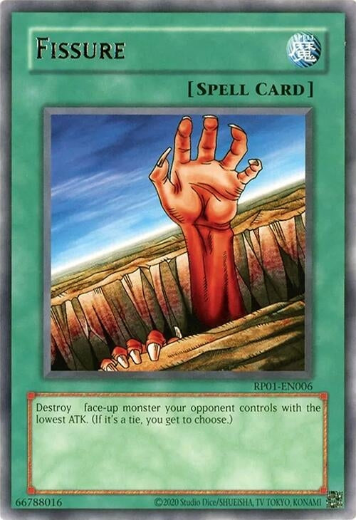 Image for Fissure (Retro Pack (2020 Date Reprint)) (RP01-EN006) - YuGiOh