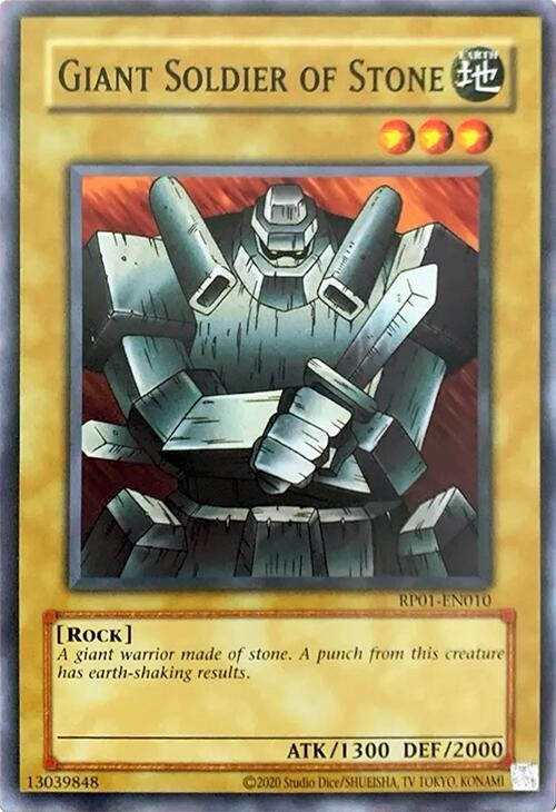 Image for Giant Soldier of Stone (Retro Pack (2020 Date Reprint)) (RP01-EN010) - YuGiOh