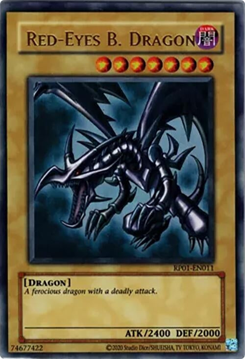 Image for Red-Eyes B. Dragon (Retro Pack (2020 Date Reprint)) (RP01-EN011) - YuGiOh
