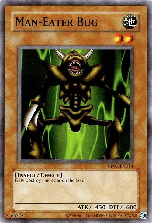 Image for Man-Eater Bug (Retro Pack (2020 Date Reprint)) (RP01-EN014) - YuGiOh