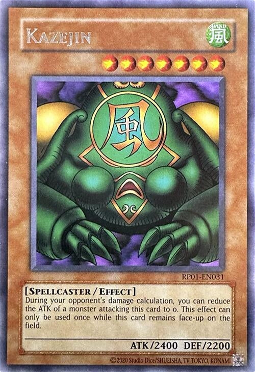 Image for Kazejin (Retro Pack (2020 Date Reprint)) (RP01-EN031) - YuGiOh