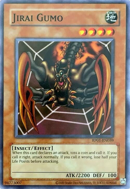 Image for Jirai Gumo (Retro Pack (2020 Date Reprint)) (RP01-EN039) - YuGiOh