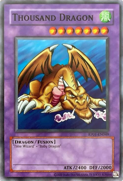 Image for Thousand Dragon (Retro Pack (2020 Date Reprint)) (RP01-EN049) - YuGiOh