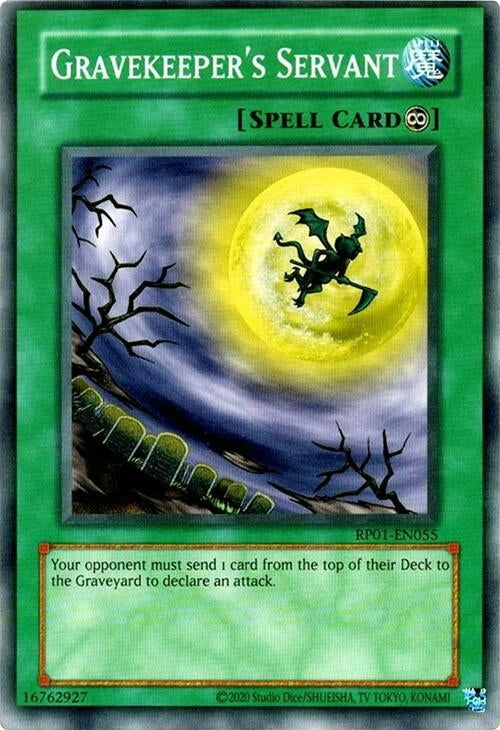 Image for Gravekeeper's Servant (Retro Pack (2020 Date Reprint)) (RP01-EN055) - YuGiOh