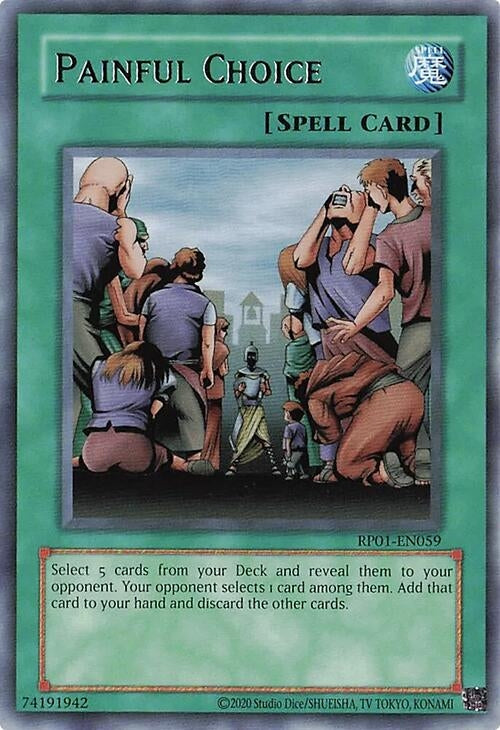 Image for Painful Choice (Retro Pack (2020 Date Reprint)) (RP01-EN059) - YuGiOh