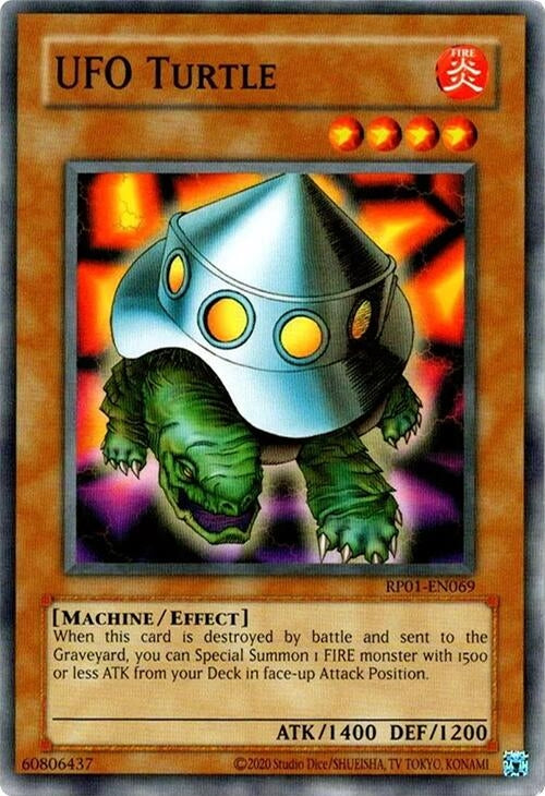 Image for UFO Turtle (Retro Pack (2020 Date Reprint)) (RP01-EN069) - YuGiOh