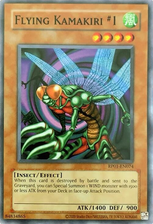 Image for Flying Kamakiri #1 (Retro Pack (2020 Date Reprint)) (RP01-EN074) - YuGiOh