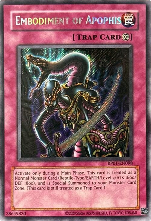 Image for Embodiment of Apophis (Retro Pack (2020 Date Reprint)) (RP01-EN098) - YuGiOh