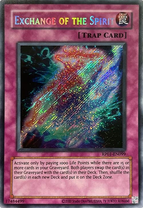 Image for Exchange of the Spirit (Retro Pack (2020 Date Reprint)) (RP01-EN099) - YuGiOh