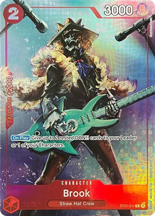 Image for Brook (Premium Card Collection -BANDAI CARD GAMES Fest. 23-24 Edition-) (One Piece Promotion Cards) (ST01-011) - One Piece Card Game
