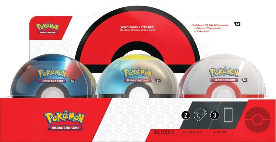 Image for Poke Ball Tin Display (Q4 2024) - Pokemon