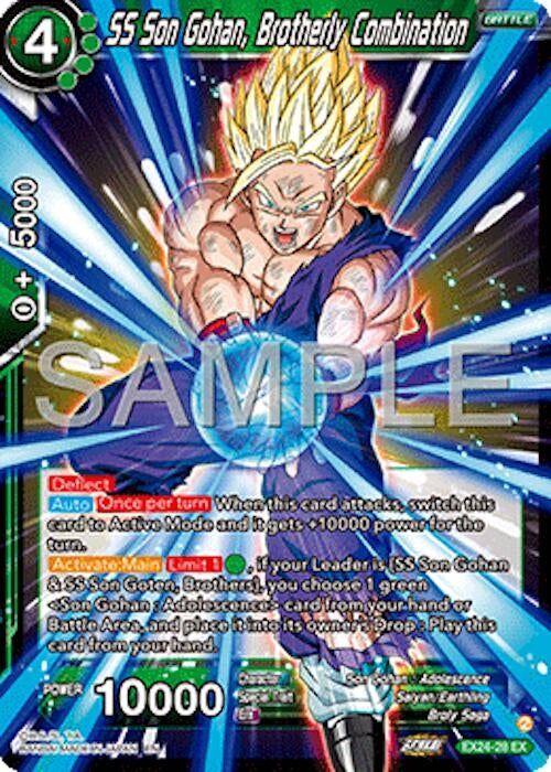 Image for SS Son Gohan, Brotherly Combination (Expansion Deck Box Set 24: Premium 7th Anniversary Box 2024) (EX24-28) - Dragon Ball Super: Masters