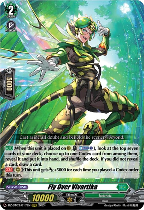 Image for Fly Over Vivartika (DZ-BT03: Dimensional Transcendence) (DZ-BT03/017EN) - Cardfight Vanguard
